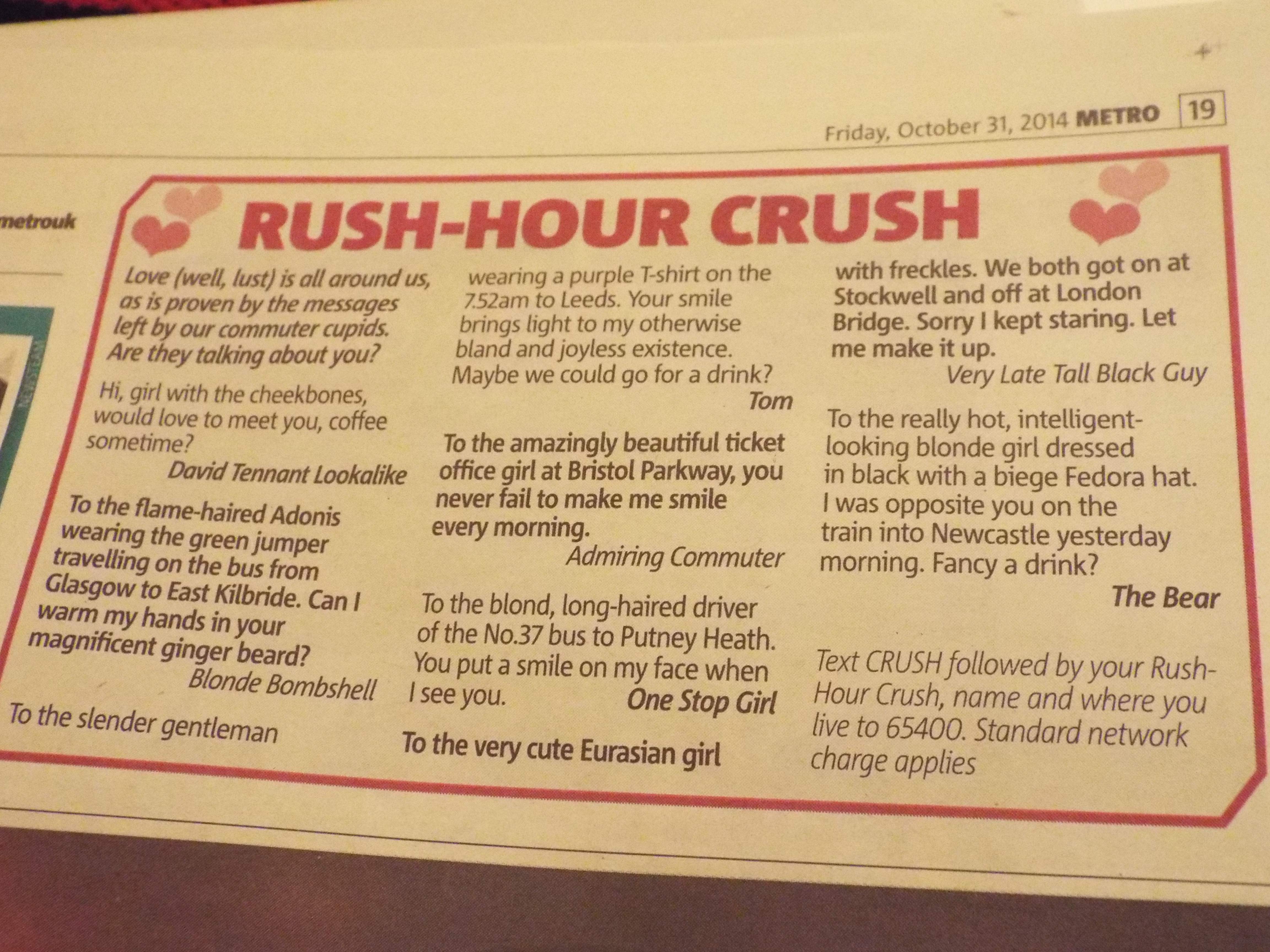 Rush Hour dating app
